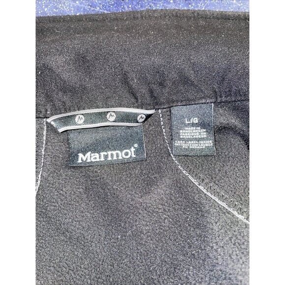 Marmot Softshell Jacket Mens Large Gray Medium Weight Full Zip Stretch - Picture 8 of 11